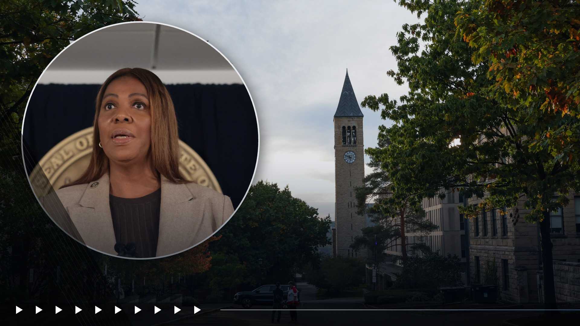 Man accused in Cornell rape lawsuit wants Letitia James removed from investigation over her posts — Delafield Community news